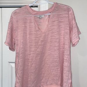 Luck brand pink t shirt